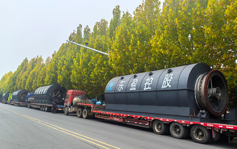 陕西客户订购八套不锈钢煤焦油渣炼油设备发货