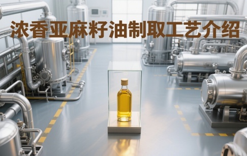 浓香亚麻籽油制取工艺介绍