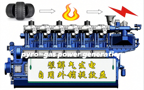 轮胎裂解气竟然可以发电，你知道吗？