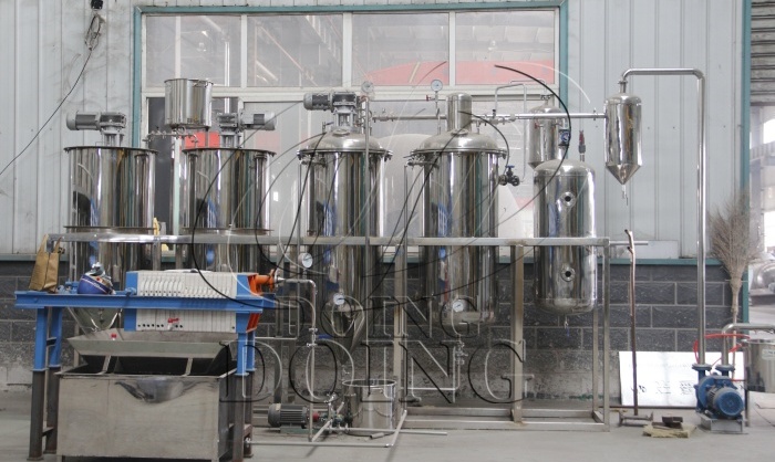 食用油电加热精炼设备