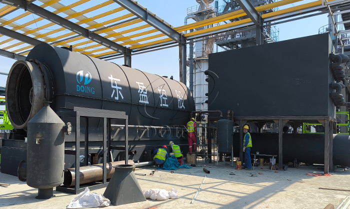 含油硅藻土热解处理设备