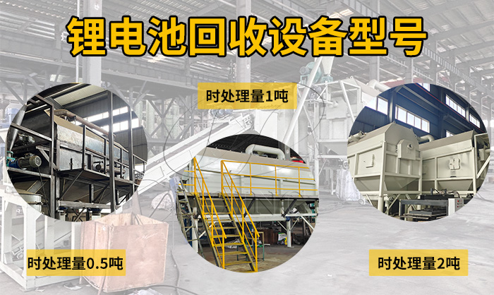 大型锂电池回收产线