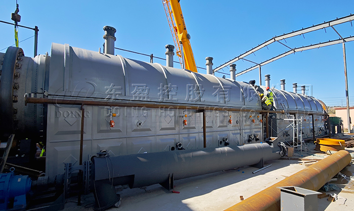 工业连续化污油泥裂解生产线