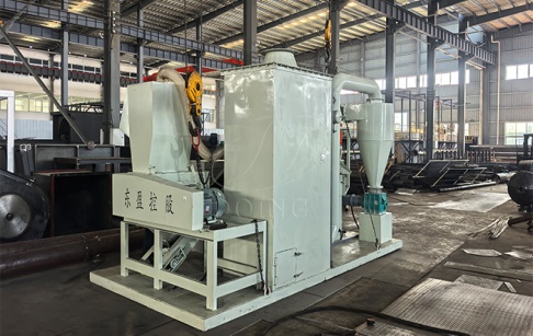 按时装车！印度客户从东盈订购的400型电缆线回收设备发货了！