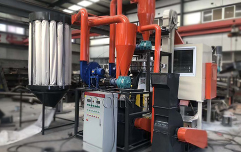 喜报！赞比亚客户与河南东盈签约，订购一套自动化电路板回收处理设备！