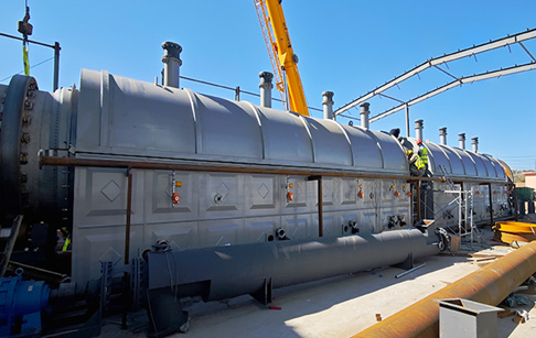 东盈工业连续化污油泥裂解生产线赋能内蒙古危废处置新标杆