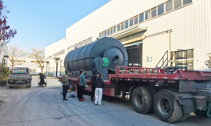 印度尼西亚热解提炼塑料油设备