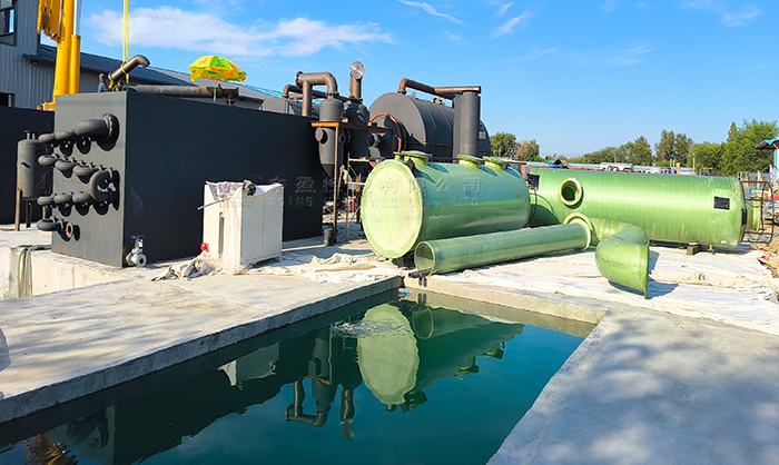 冷凝系统和循环水池