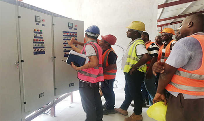 工厂实地考察设备