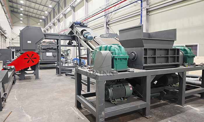 铜线分离机运行现场