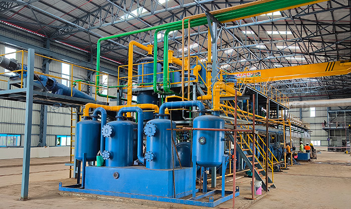 油泥热裂解生产线