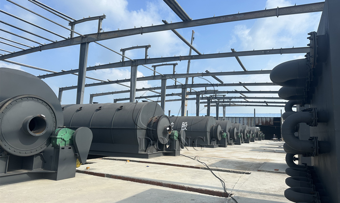 环保型废轮胎炼油设备