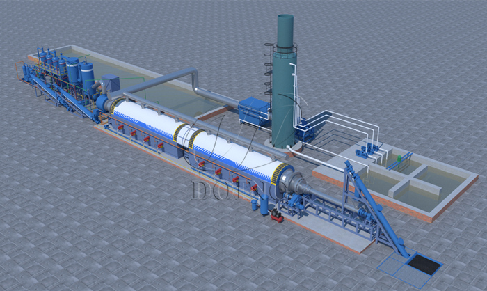 连续式炼油生产线