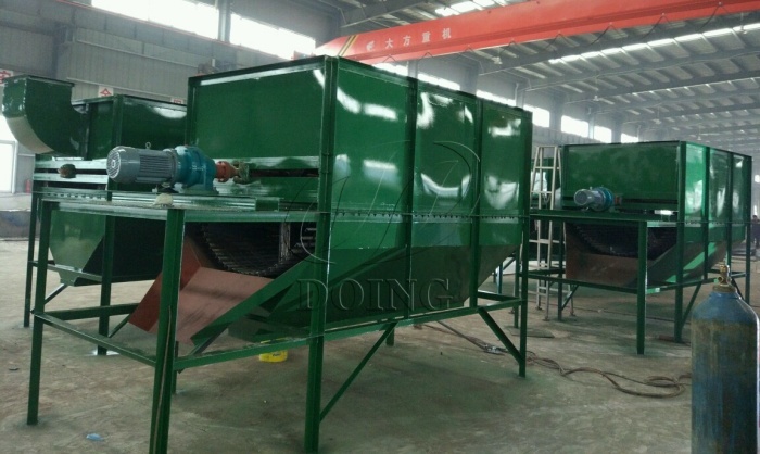 简易棕榈脱果机