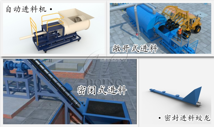 轮胎裂解设备进料系统